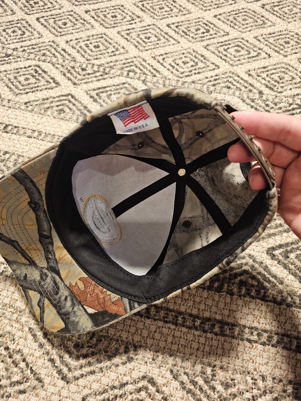 Green Bay Packers Hat 47 Brand Realtree Camo Cap NFL Football Camouflage - Picture 3 of 4